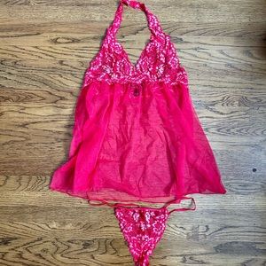 Victoria’s Secret Lingerie Babydoll Set